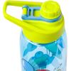 Silver Buffalo Rainbow Brite and Twink Sparkle Water Bottle with Screw-On Lid, 28 Ounces(Sanrio Keroppi Flying)