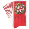HALLMARK Pack of Christmas Money or Gift Card Holders, Red Door (10 Cards with Envelopes)