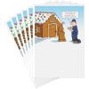Gingerbread  6 Funny Cards with Envelopes