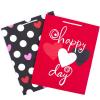 Dots on Black  Happy Heart Day