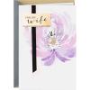 Hallmark Anniversary Card (Hearts with Patterns)(Flower)