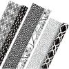 Hallmark Assorted Black and White Gift Bags (8 Bags: 4 Medium 9″, 4 Large 13″) for Weddings, Graduations, Retirements, Valentine’s Day, Halloween(Wrapping Paper)