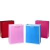 Hallmark Assorted Gift Bags (8 Bags: 3 Small 6″, 3 Medium 9″, 2 Large 13″) Solid Pink, Blue, Green, Yellow, Red(Medium Solid Color Gift Bags  Pack of 4)