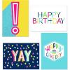 Hallmark Birthday Cards Assortment, 36 Cards with Envelopes (Pastels)(Happy Cake Day)