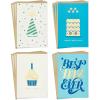 Hallmark Birthday Cards Assortment, Vintage Happy Birthday (12 Cards with Envelopes)(Vintage Happy Birthday)
