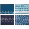 Hallmark Blank Cards Assortment, Geometric Silver Foil (40 Note Cards with Envelopes)