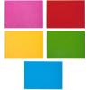 Hallmark Blank Cards and Envelopes Assortment, Solid Colors (200 Note Cards in Blue, Green, Yellow, Red, Pink)