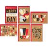 Valentine Gold Foil Kraft Card Assortment