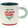 imageHallmark Channel Christmas Coffee Mug quotThis is My Hallmark Channel Watching Mugquot 17 oz Red Truck Mint Green Handle Christmas GiftsCoffee Mug