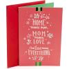 Hallmark Christmas Card for Mom (Merry and Bright)(Home Means Mom)