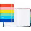 Hallmark Crayola Hardcover Journal, Rainbow (196 Pages), Gold (5STZ1089)