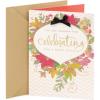 Hallmark DaySpring Religious Christmas Card (Glory to God, Blue and Silver)(Religious Christmas Card for Granddaughter)
