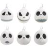 Hallmark Disney Tim Burton’s The Nightmare Before Christmas Scenes Mini Christmas Ornaments, Shatterproof, Set of 4(Jack Skellington Heads)