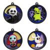 Hallmark Disney Tim Burton’s The Nightmare Before Christmas Scenes Mini Christmas Ornaments, Shatterproof, Set of 4(Set of 4)