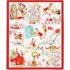 Hallmark Dr. Seuss Grinch Storybook Blanket, 50″ x 60″, Gift for Kids, Fans, Collectors
