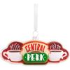 Hallmark Friends Central Perk Sign Christmas Ornament, Blown Glass(Central Perk Sign)