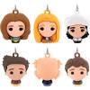Hallmark Friends Mini Christmas Ornaments, Shatterproof, Set of 6(Friends Miniature)