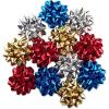 Hallmark Gift Bow Assortment, 12 Count (Gold, Silver, Bronze, White) for Birthdays, Mother’s Day, Weddings, Bridal Showers, Any Occasion(Bright Metallic  12 Count)