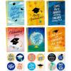 Hallmark Inspirational Graduation Card Assortment (12 Cards with Envelopes and Stickers)(Grad Cards with Stickers)