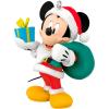 Hallmark Keepsake Christmas Ornament 2025, Disney Mickey and Friends Firefighting Friends 2025 with Light, Sound and Motion, Gifts for Disney Fans(Santa Mickey)