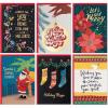 Get Merry Mahogany Holiday Card Assortment