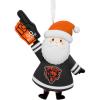 Hallmark NFL Miami Dolphins Santa Fan Christmas Ornament, Gifts for Sports Fans
