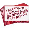 Hallmark Pack of Valentines Day Cards, Roses (6 Valentine’s Day Cards with Envelopes)(Roses Lettering  6 Cards with Envelopes)