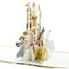 Hallmark Paper Wonder Disney Princess Pop Up Birthday Card for Kids (Ariel, Cinderella, Mulan, Jasmine, Belle, Tiana)(Pop Up  Disney Princesses)