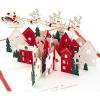 Santa and His Reindeer Pop Up