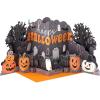 Pumpkins in Graveyard