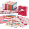 Hallmark Pink Flat Wrapping Paper Sheets with Cutlines on Reverse (12 Folded Sheets with Sticker Seals) Spring Flowers, Stripes, Hearts for Easter, Mother’s Day, Bridal Showers and More(Gold  Pink  White  Navy)