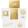 Gold Foil Icons Religious Blank Note Assortment