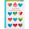 Hallmark Romantic Christmas Card for Husband, Wife, Boyfriend, Girlfriend (Celebrate Our Way)(Celebrate Our Way Hearts)