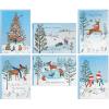 Rustic Nature Holiday Scenes Card Assortment