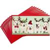 Puppies in Santa Hats  Pack of Money Holders