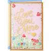 Hallmark Signature Anniversary Card (Day Filled with Love) for Romantic Birthday, Love, Valentine’s Day(Day Filled with Love)