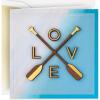 Hallmark Signature Anniversary Card (Oars)