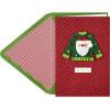 Hallmark Signature Christmas Card (Red Truck)(Santa Sweater)