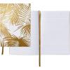 Hallmark Signature Gold Softcover Journal (Gold Palm Print)(1 Count (Pack of 1))