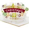 Snowflakes and Presents Pop Up