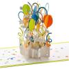 Hallmark Signature Paper Wonder Pop Up Congratulations Card, Fathers Day Card, or Birthday Card (Celebrate) (1299RZH1130)(Pop Up  Celebrate)