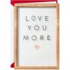 Love You More Letterboard