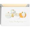 Hallmark Signature Studio Thanksgiving Card (Fall Flowers)(Fancy Pumpkins)