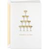 Hallmark Signature Wedding Card (Just the Beginning)(Champagne)