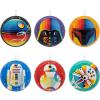 Hallmark Star Wars Characters Miniature Christmas Ornaments, Set of 6, May The 4th(Set of 12)