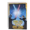 Hallmark Star Wars Pop Up Birthday or Congratulations Card (Baby Yoda) May the 4th, Signature Paper Wonder 3D Card(Star Wars  Happy Birthday Young Jedi)
