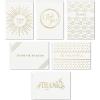 Hallmark Thank You Cards Assortment, Gold Foil (120 Thank You Notes with Envelopes for Wedding, Bridal Shower, Baby Shower, Business, Graduation)