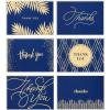 Hallmark Thank You Cards Assortment, Gold and Navy (120 Thank You Notes with Envelopes for Wedding, Bridal Shower, Baby Shower, Business, Graduation)(120 Blank Cards with Envelopes)