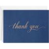 Hallmark Thank You Cards Assortment, Gold and Navy (120 Thank You Notes with Envelopes for Wedding, Bridal Shower, Baby Shower, Business, Graduation)(40 Blank Cards with Envelopes)