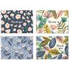 Hallmark Thank You Cards Assortment, Painted Flowers (48 Cards with Envelopes for Baby Showers, Wedding, Bridal Showers, All Occasion)(Painted Florals)